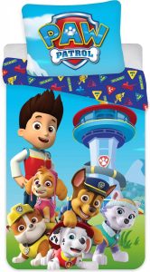 Paw Patrol Squad dekbedovertrek 140 x 200 cm - 70 x 90 cm Katoen