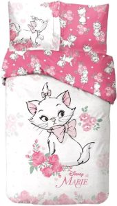 Disney AristoCats dekbedovertrek  - 140 x 200 cm -65x65cm - Katoen