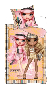 Rainbow High Dekbedovertrek Summer Style 140 x 200 cm - Katoen 70 x 90 cm