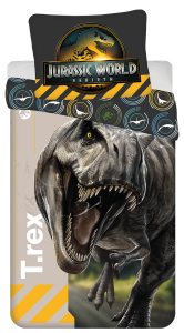 Jurassic World Dekbedovertrek T-Rex  140 x 200 cm  - Katoen