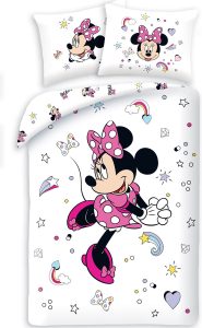 Disney Minnie Mouse Dekbedovertrek Beautiful - 140 x 200 cm - Katoen