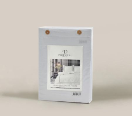 Primaviera Deluxe Brata Wit/Grijs Wit 240 x 200/260 cm