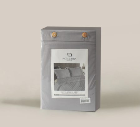 Primaviera Deluxe Hotel Stripe Grijs 240 x 200/260 cm