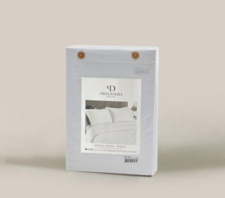 Primaviera Deluxe Hotel Stripe Wit 240 x 200/260 cm