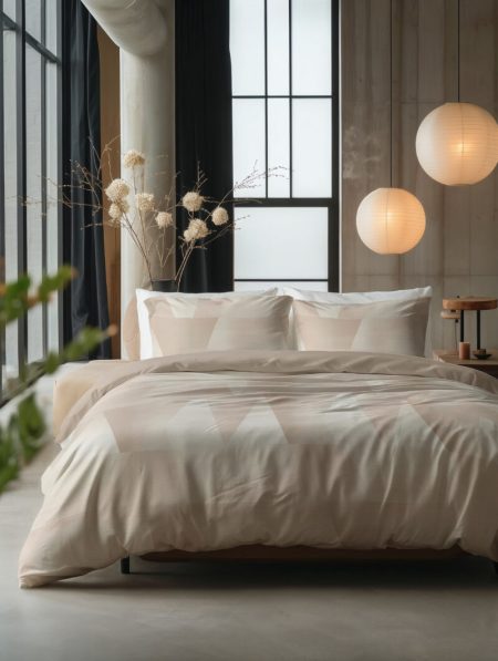 Sleeptime Blush Angles Zand/Beige 240 x 200/220 cm