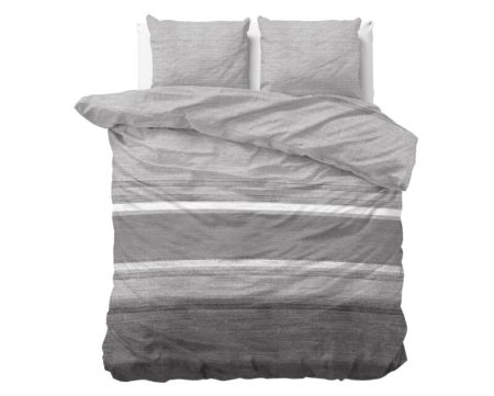Sleeptime DBO ST ELG Stone Stripe Grey 240x220 cm