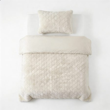 Sleeptime Faux Fur Syon Crème 140 x 200/220 cm