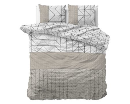 Sleeptime Flanel Gino Taupe 240 x 200/220 cm