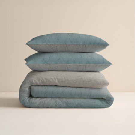 Sleeptime Gradia Beige/Blauw 200 x 200/220 cm