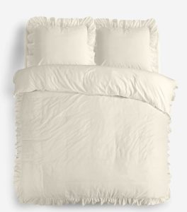 Sleeptime Ruffles Creme 140 x 200/220 cm