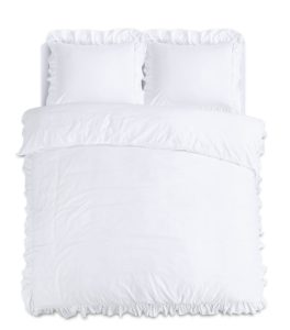 Sleeptime Ruffles Wit 240 x 200/220 cm