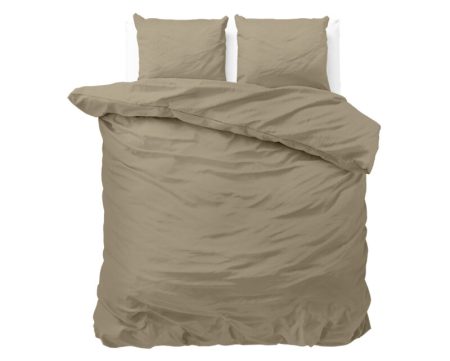 Sleeptime Satin Point Taupe 240 x 220 cm