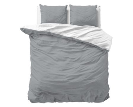 Sleeptime Twin Face Wit/Grijs 200 x 200/220 cm