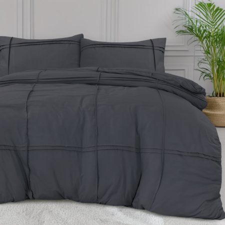 Sleeptime Washed Tufted Antraciet 140 x 200/220 cm