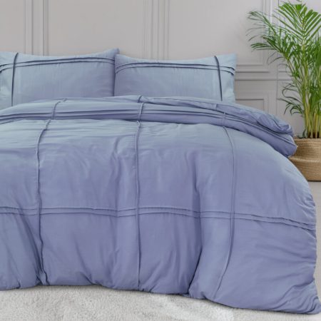 Sleeptime Washed Tufted Blauw 240 x 200/220 cm