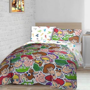 Toy Story Dekbedovertrek  200 x 200 cm (48 x 74 cm) polyester