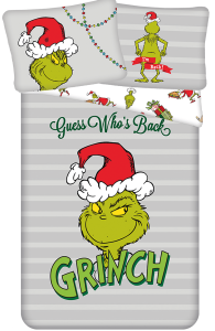Grinch Dekbedovertrek 140 x 200 cm - Katoen pre order
