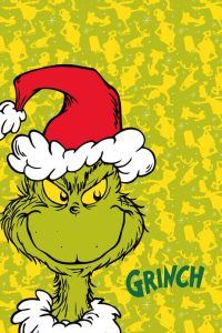 Grinch fleece blanket 100 x 150 cm - pre order