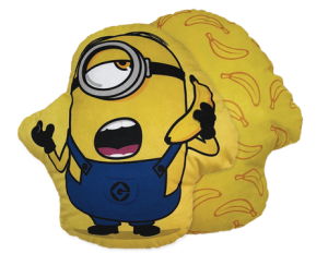 Minions kussen banana bellen - Katoen - 35x 33 cm- pre order