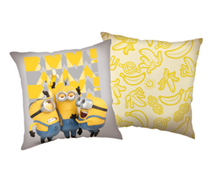 Minions- gek gevoel- Katoen - 40x 40 cm- pre order