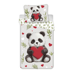 Animal Pictures Dekbedovertrek Panda 140 x 200 cm 70 x 90 cm - Katoen - pre order