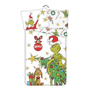 Grinch (grinchmas) Dekbedovertrek 140 x 200 cm - Katoen pre order