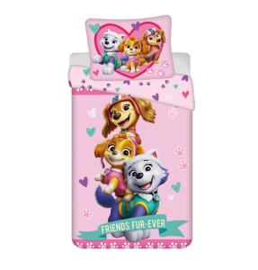 Paw Patrol dekbedovertrek Friends fur-ever 140 x 200 cm - 70 x 90 cm Katoen - pre order