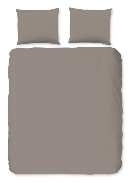 HIP Dekbedovertrek "Uni" - Off-Wit - (240x220 cm) - 100% Katoen