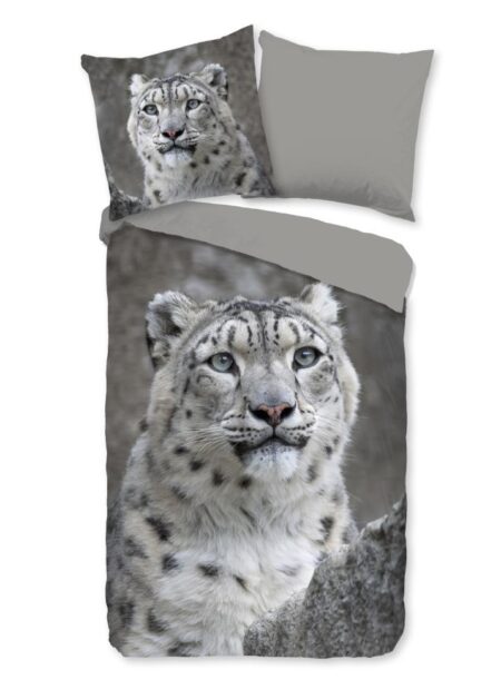 Good Morning Dekbedovertrek "Chief" - Grijs - (155x220 cm) - 100% Katoen
