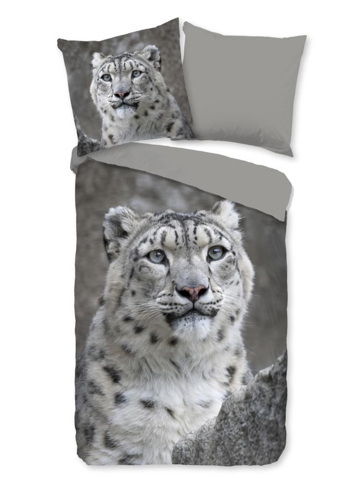 Good Morning Dekbedovertrek "Chief" - Grijs - (155x220 cm) - 100% Katoen