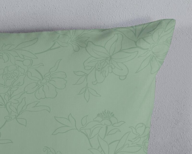 Pure Dekbedovertrek "Den Haag" - Groen - (140x220 cm) - 100% Polyester - Afbeelding 4