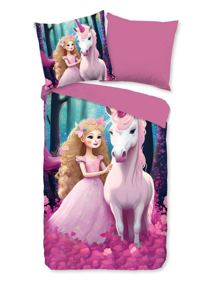 Pure Kinderdekbedovertrek "Julia" - Multi - (135x200 cm) - 100% Polyester
