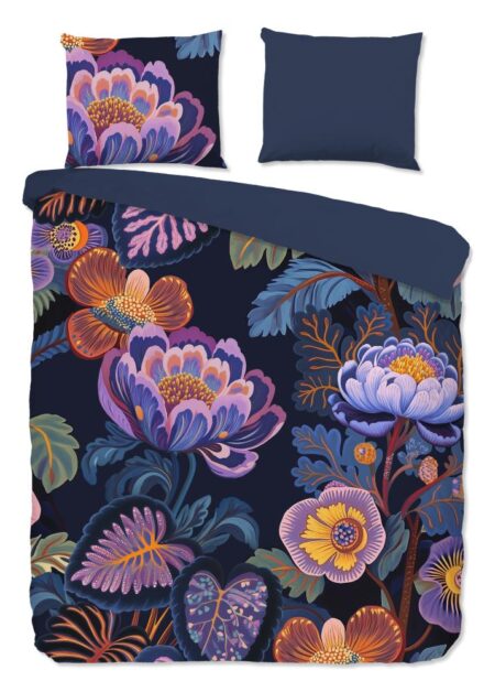 Pure Dekbedovertrek "Sharira" - Blauw - (240x220 cm) - 100% Polyester