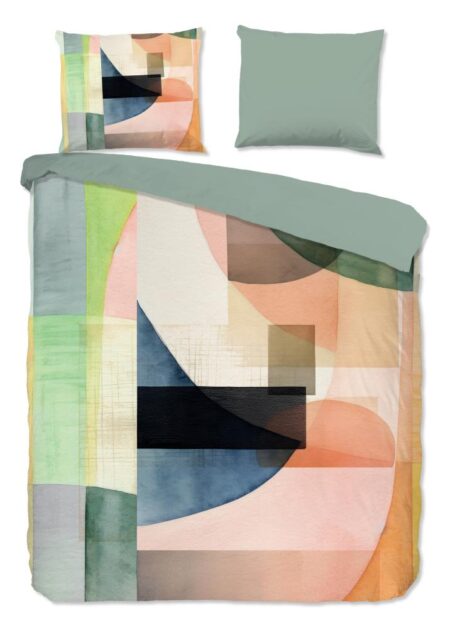 Good Morning Dekbedovertrek "Sneezle" - Multi - (200x220 cm) - 100% Katoen