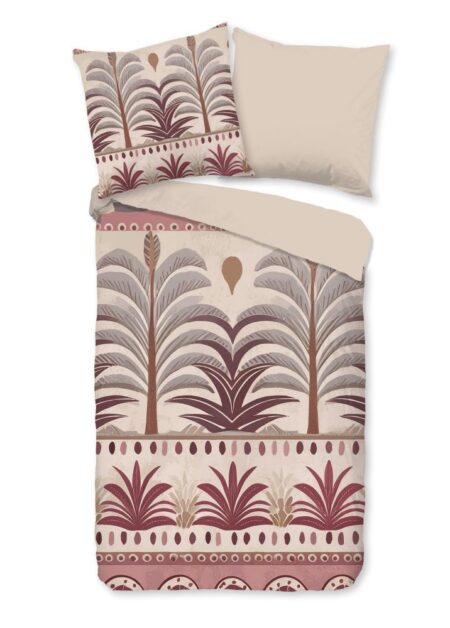 Good Morning Dekbedovertrek "Cabana" - Bruin - (200x200 cm) - 100% Katoen
