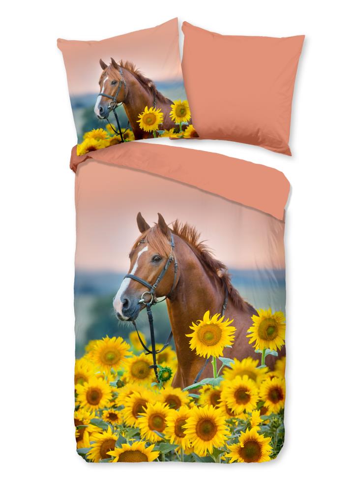 Good Morning Kinderdekbedovertrek "Beauty" - Multi - (135x200 cm) - 100% Katoen