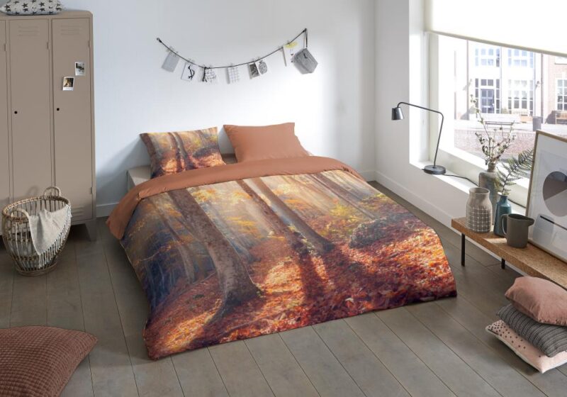 Pure Dekbedovertrek "Autumn" - Multi - (140x220 cm) - 100% Polyester - Afbeelding 3
