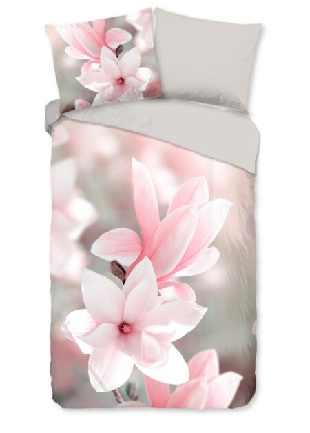 Pure Dekbedovertrek "Magna" - Roze - (140x220 cm) - 100% Polyester