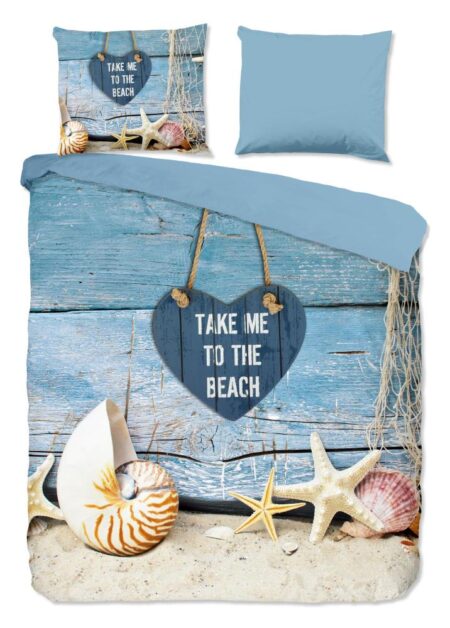 Pure Dekbedovertrek "Beach" - Multi - (240x220 cm) - 100% Polyester
