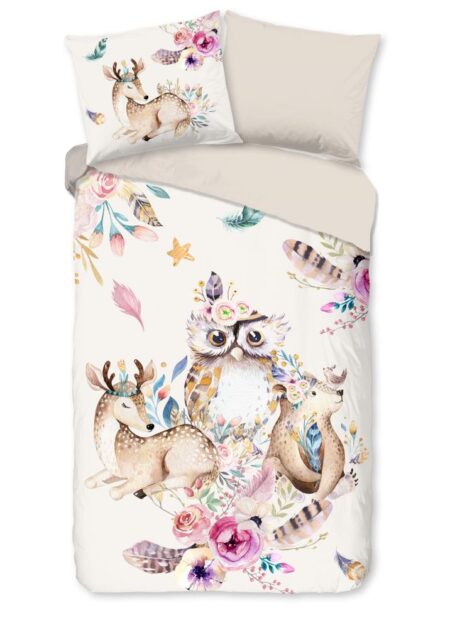 Pure Kinderdekbedovertrek "Meandra" - Multi - (140x220 cm) - 100% Polyester
