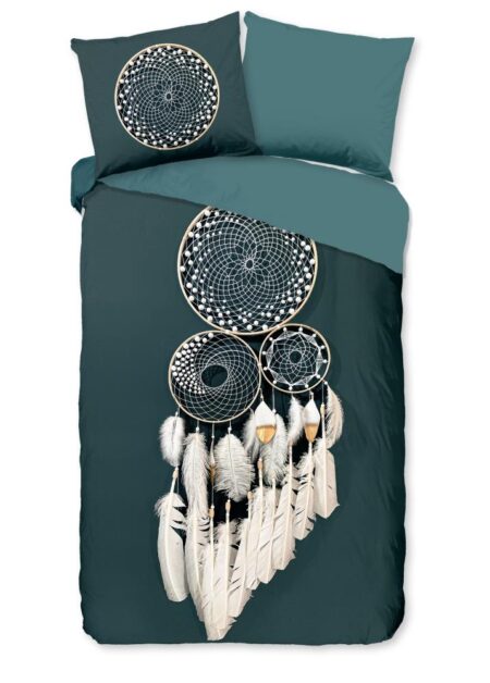 Pure Dekbedovertrek "Catch" - Blauw - (140x220 cm) - 100% Polyester