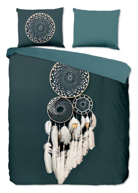 Pure Dekbedovertrek "Catch" - Blauw - (240x220 cm) - 100% Polyester
