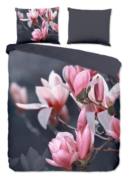 Pure Dekbedovertrek "Macy" - Grijs - (200x220 cm) - 100% Polyester