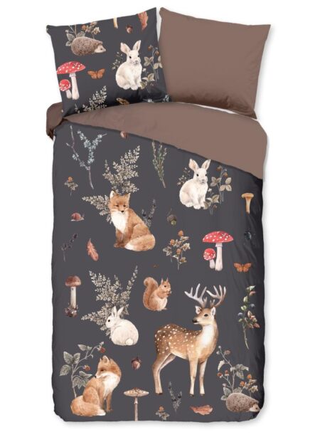 Pure Kinderdekbedovertrek "Rox" - Multi - (140x220 cm) - 100% Polyester