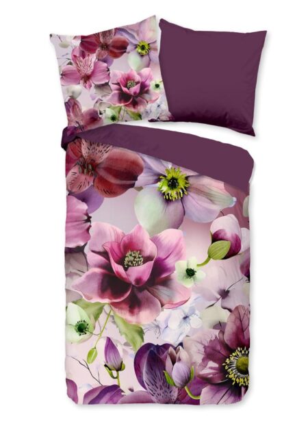 Pure Dekbedovertrek "Chimai" - Rood - (155x220 cm) - 100% Polyester