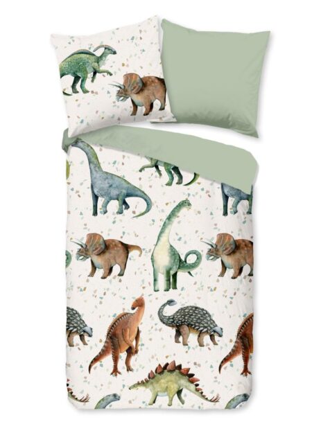Pure Dekbedovertrek "Jura" - Groen - (135x200 cm) - 100% Polyester