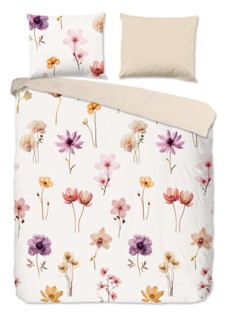 Pure Dekbedovertrek "Duvre" - Off-Wit - (240x220 cm) - 100% Polyester
