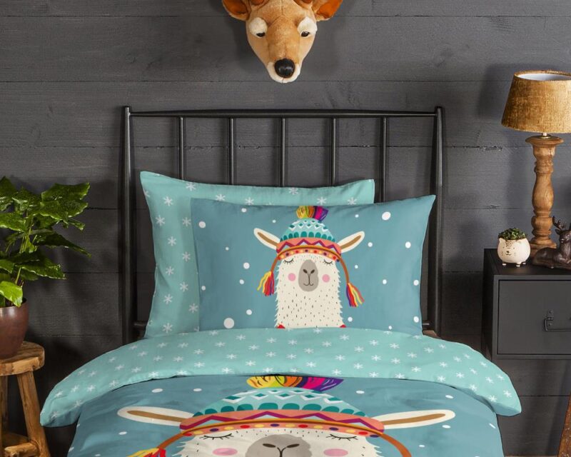 Good Morning Kinderdekbedovertrek "Borax" - Blauw - (140x220 cm) - 100% Katoen - Afbeelding 4