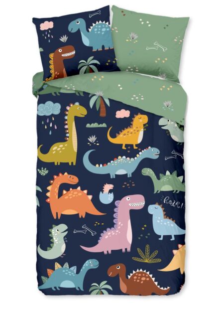 Pure Kinderdekbedovertrek "Terra" - Multi - (140x220 cm) - 100% Polyester