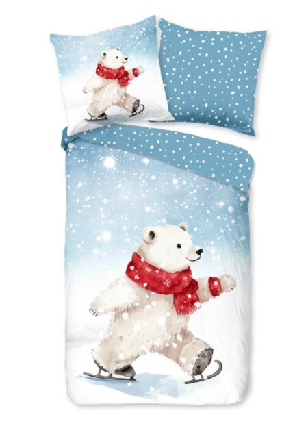 Good Morning Kinderdekbedovertrek "Oleg" - Blauw - (135x200 cm) - 100% Katoen